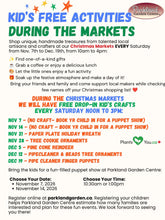 Kid's Workshop - Pom-Pom People (Ages 4+) on November 22, 2026 from 1-2:30pm